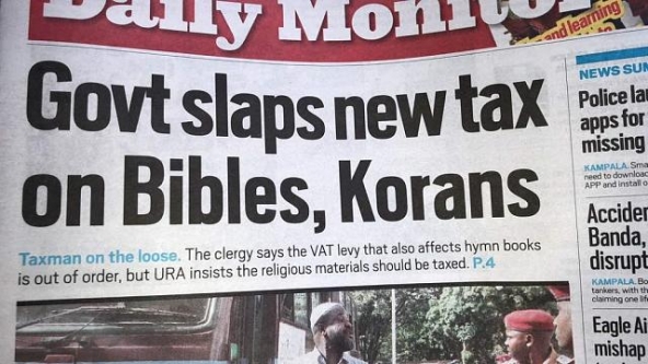 Le gouvernement vient de rétablir la taxe sur l’importation des documents religieux comme la Bible et le Coran. Les religieux dénoncent une mesure visant à priver les populations de « la nourriture de l‘âme ».