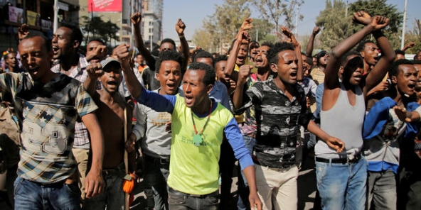 L’Ethiopie à cran (4). En première ligne de la contestation, les jeunes « qeerroo » ont créé un mouvement très organisé qu’ils tentent de maintenir pacifique.