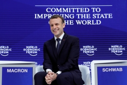 Vu de l’étranger. À Davos, le “messie” Macron a un peu trop fait durer le plaisir