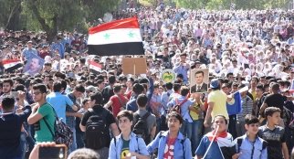 Les Syriens ont dit aux agresseurs: «Nous n’avons pas peur de vous»